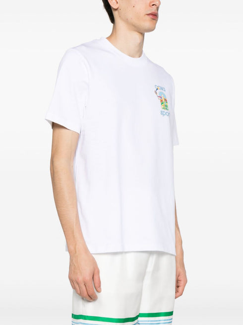 Koszulka bawełniana z nadrukiem Le Jeu