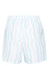 Memphis-print swim shorts