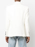 contrast-lapel double-breasted blazer