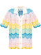 Wave crochet shirt