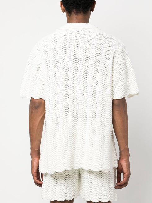 ripple knit shirt