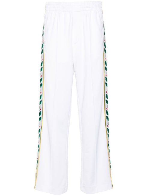 Laurel straight-leg track pants