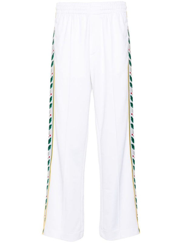 Laurel straight-leg track pants