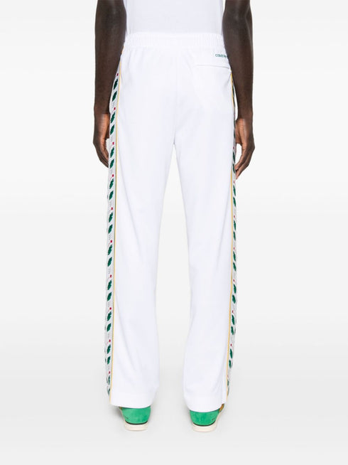 Laurel straight-leg track pants