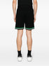 logo-patch crochet tennis shorts