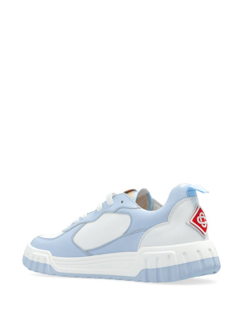 Court panelled sneakers