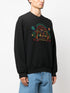 Rainbow Crayon Temple organic-cotton sweatshirt