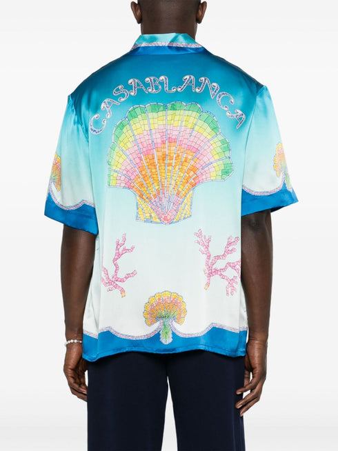 Coquillage Coloré silk shirt