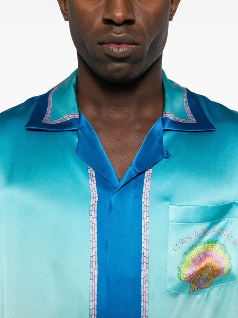 Coquillage Coloré silk shirt