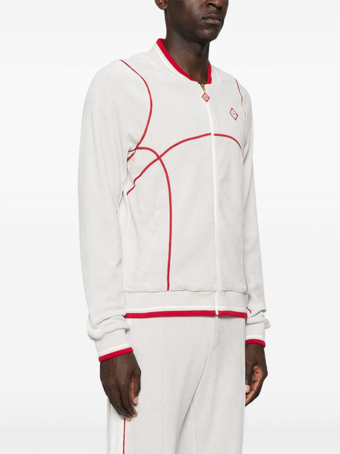 velour track jackets