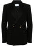 double-breasted tuxedo blazer