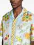 Yoruba Flowers silk shirt