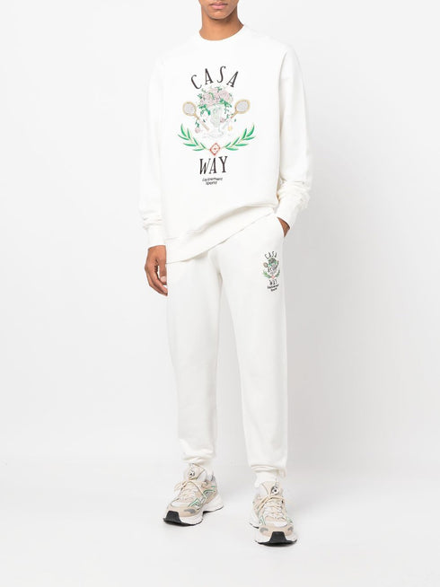 Casa Way embroidered sweatshirt