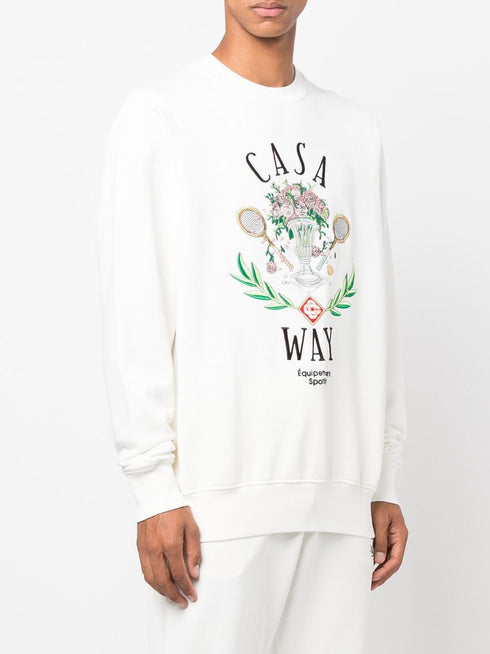 Casa Way embroidered sweatshirt