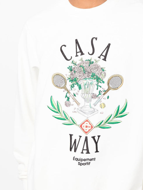 Casa Way embroidered sweatshirt