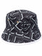 monogram-patterned bucket hat