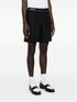 twill-weave tailored shorts
