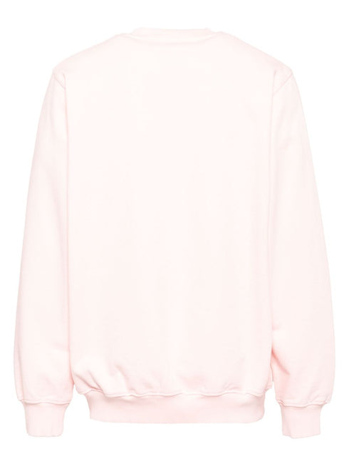 Stacked logo-embroidered sweatshirt