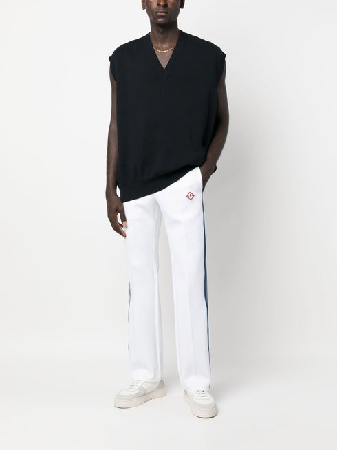 stripe-detail track pants