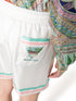 Tennis Club Icon silk track shorts
