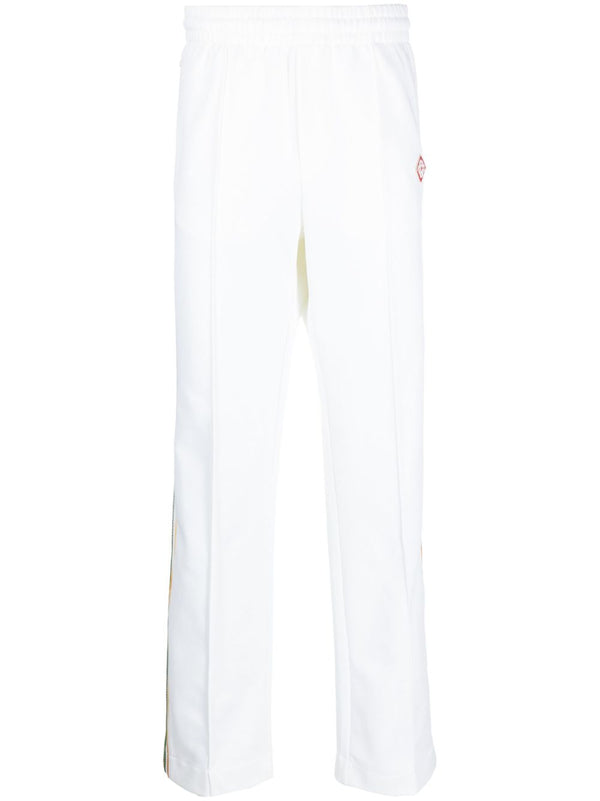 tape-detail track pants