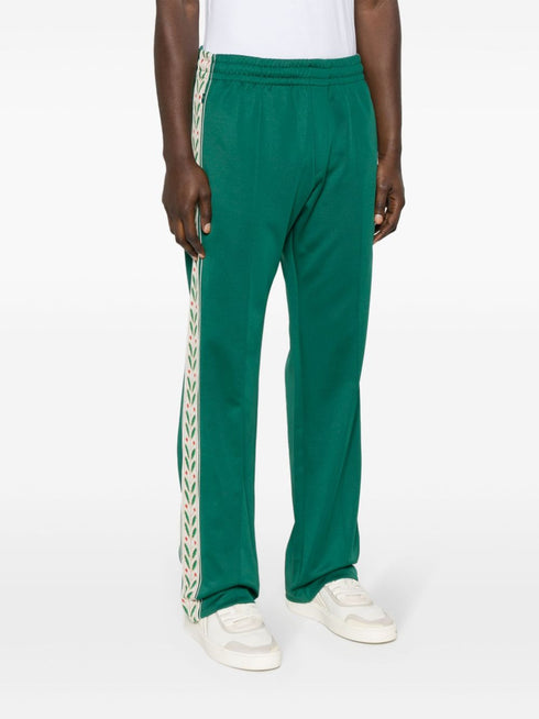 logo-appliqué elasticated-waist track pants
