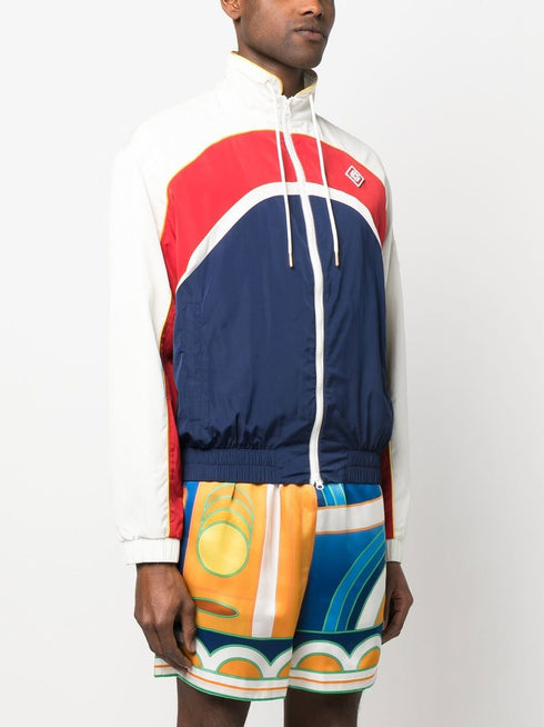 Arch panelled track jacket