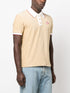 monogram-jacquard polo top