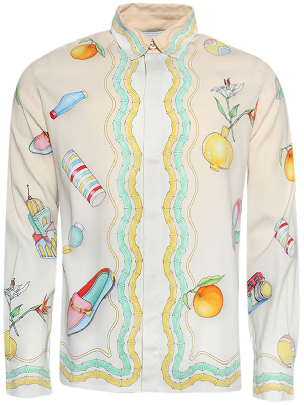 All-over printed shirt