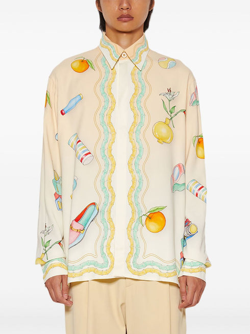 All-over printed shirt