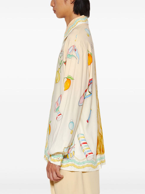 All-over printed shirt