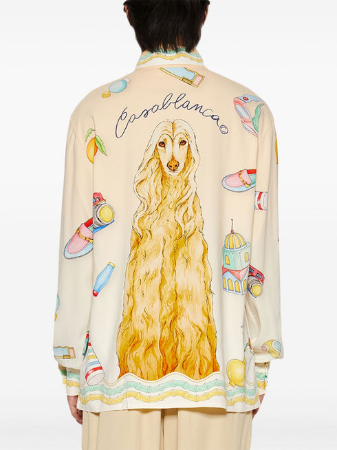 All-over printed shirt