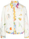 fruit-print cotton jacket