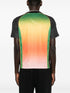 logo-print gradient T-shirt