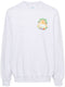 logo-print organic cotton sweatshirt