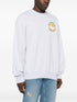 logo-print organic cotton sweatshirt