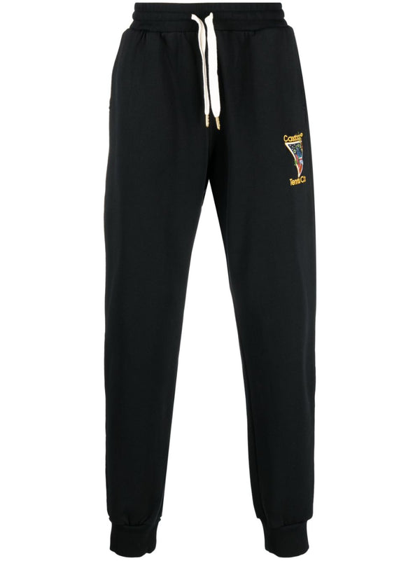 Tennis Club Icon embroidered track pants