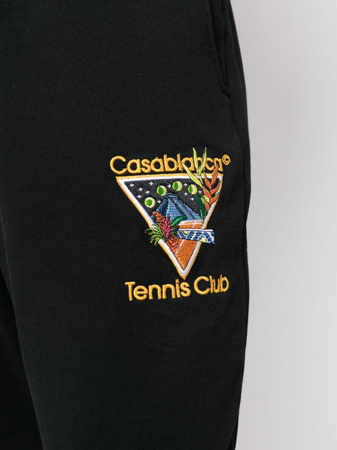 Tennis Club Icon embroidered track pants