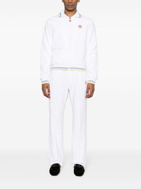 monogram-jacquard tracksuit jacket