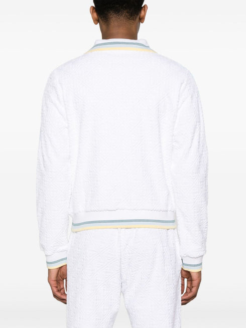 monogram-jacquard tracksuit jacket