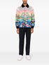 L'Envol print quilted satin jacket
