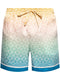 monogram-print deck shorts