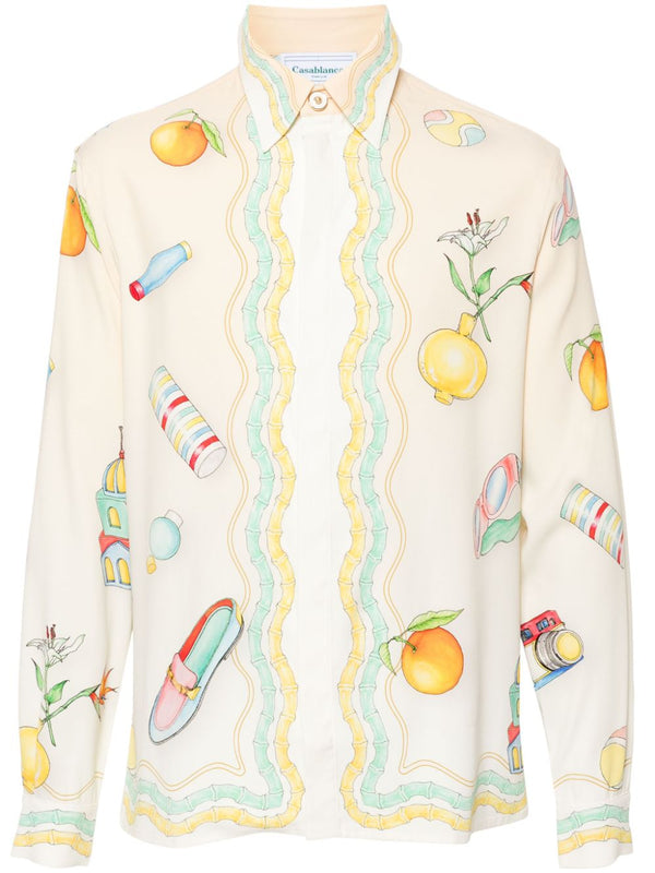 Objets En Vrac crepe shirt