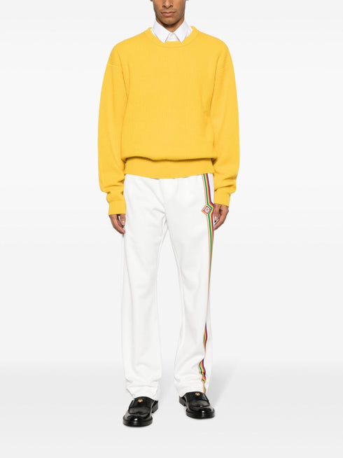 stripe-detail track pants