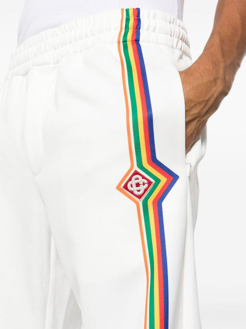 stripe-detail track pants