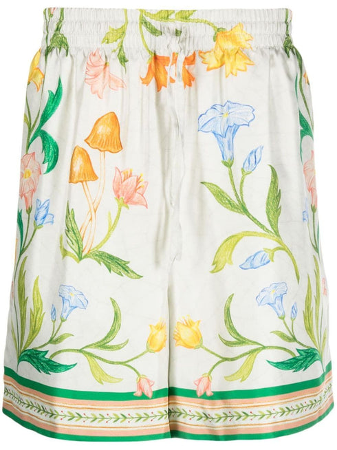 L'Arche de Fleurie silk shorts