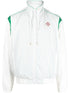 perforated panelled track jacket