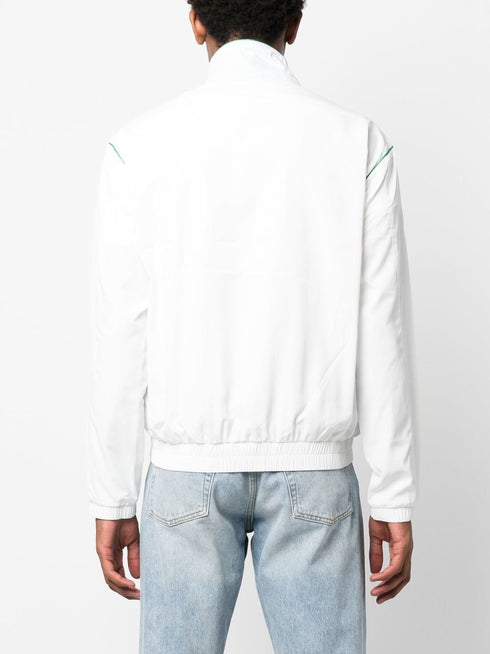 perforated panelled track jacket
