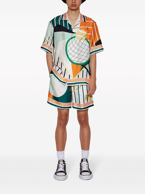 Court Abstrait track shorts