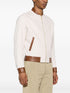 monogram-jacquard bomber jacket